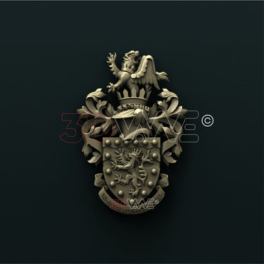 THE DEVON AND CORNWALL POLICE CREST 3D STL 3DWave